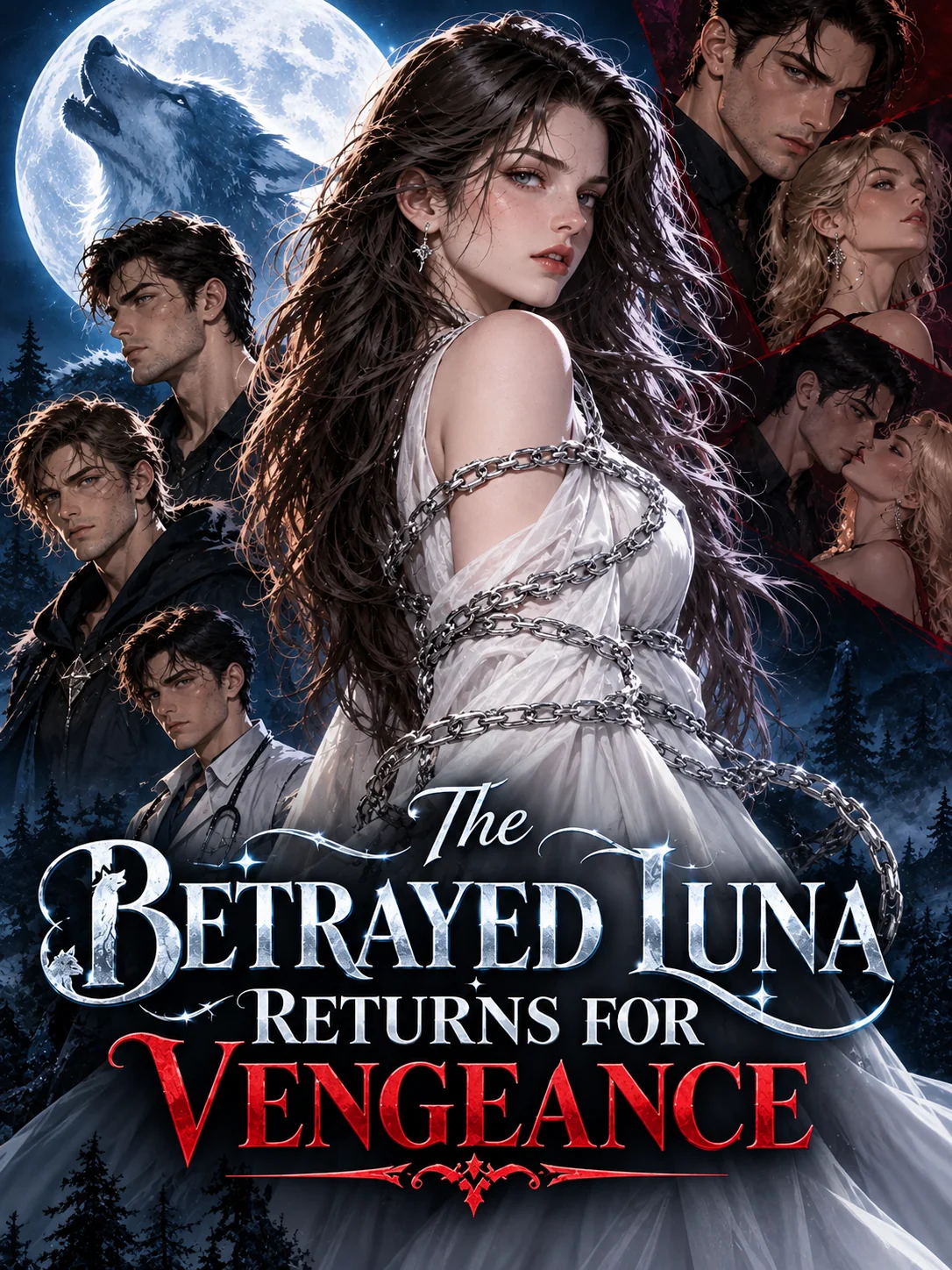 The Betrayed Luna Returns for Vengeance Novel Cover