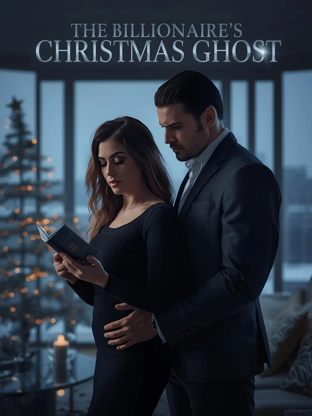 THE BILLIONAIRE'S CHRISTMAS GHOST Novel Cover