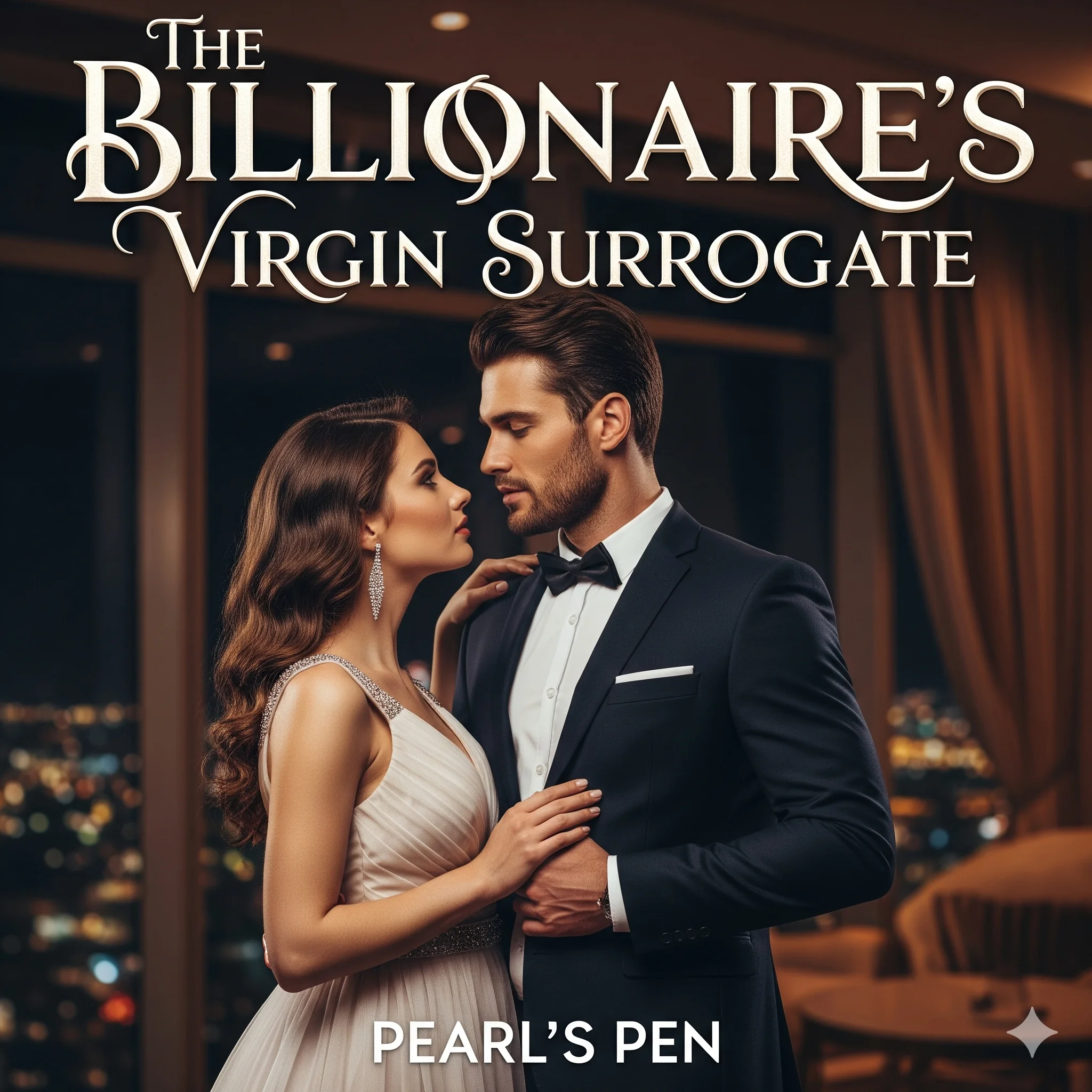 The Billionaire's Virgin Surrogate  Novel Cover