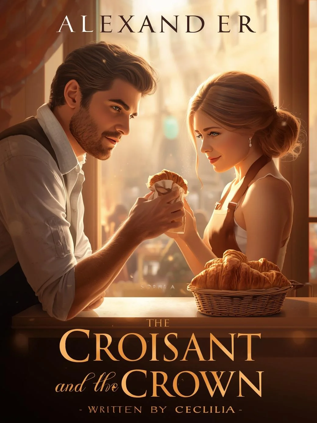 The Croissant and the Crown Novel Cover