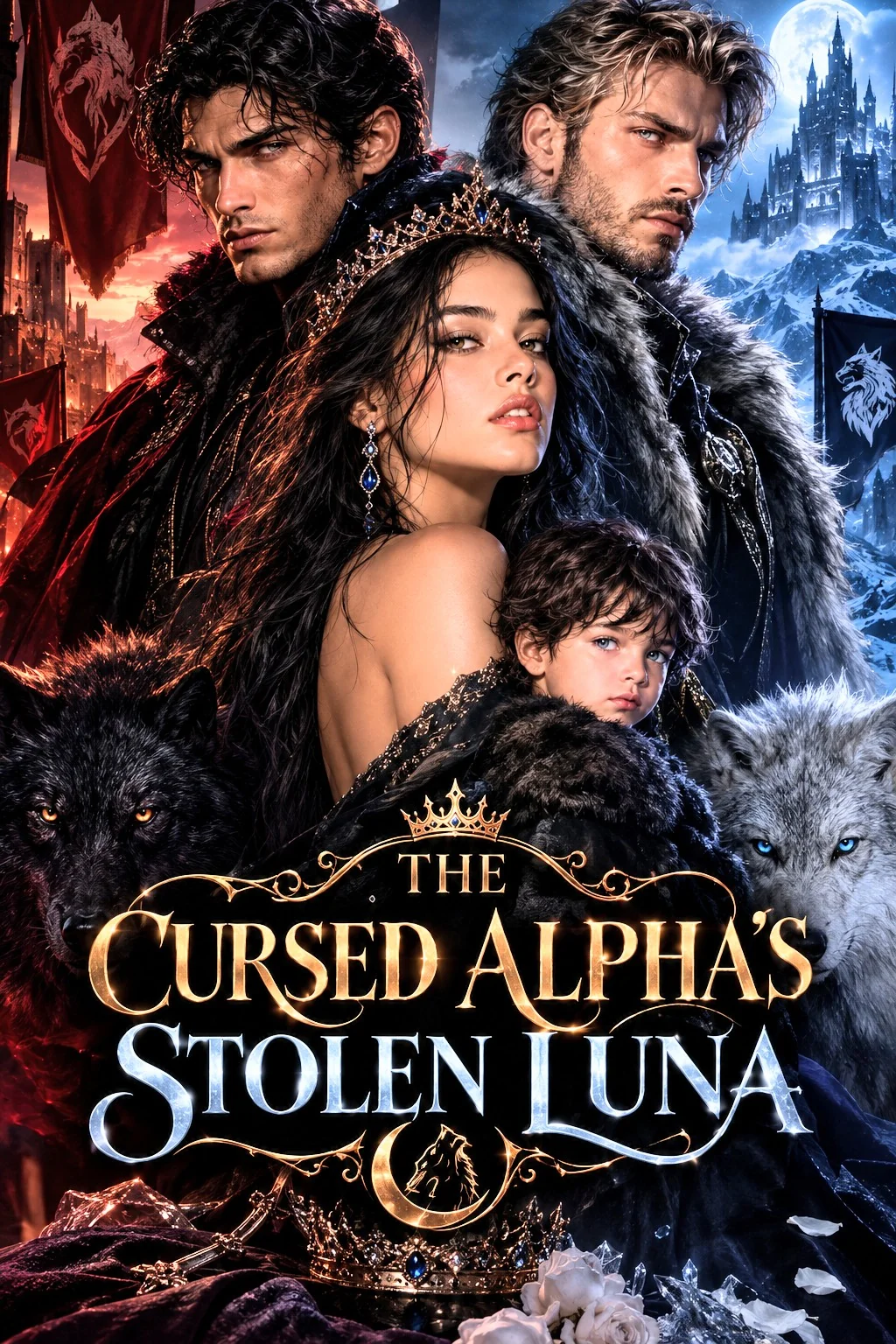 THE CURSED ALPHA’S STOLEN LUNA Novel Cover