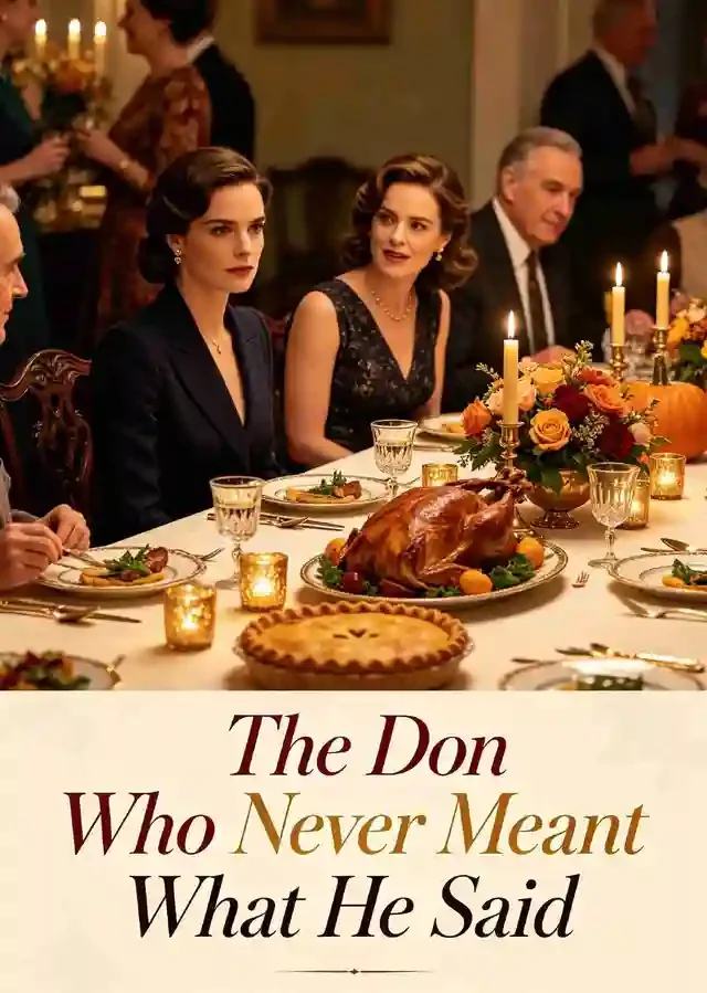 The Don Who Never Meant What He Said Novel Cover