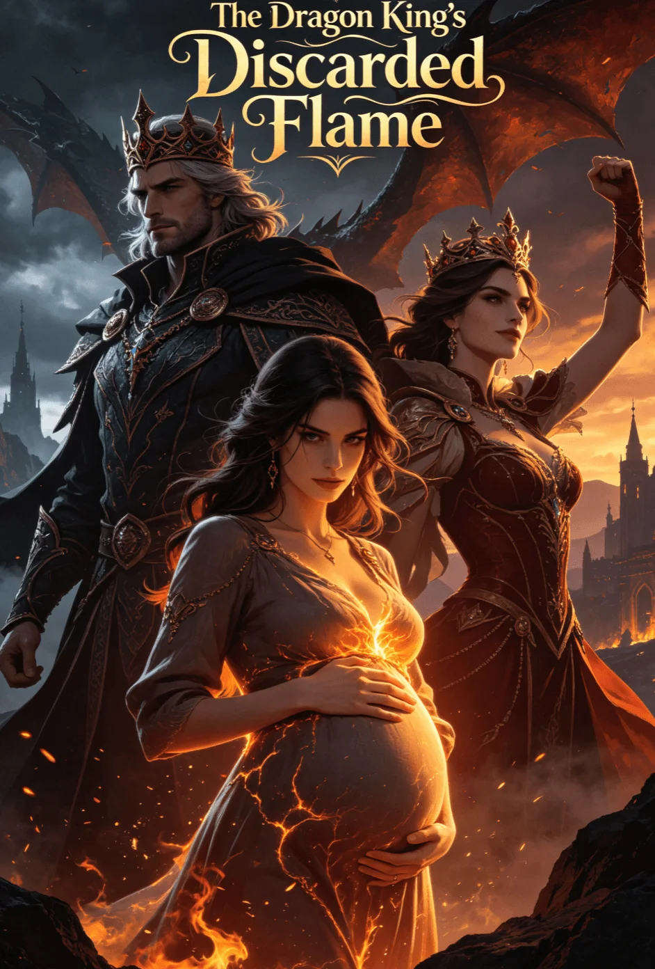 The Dragon King's Discarded Flame Novel Cover