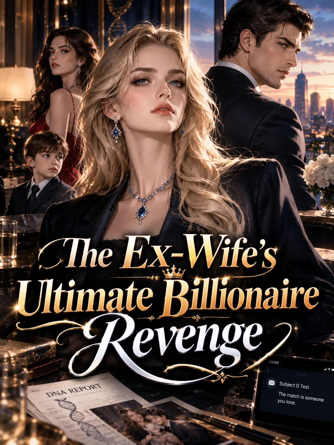 The Ex-Wife's Ultimate Billionaire Revenge Novel Cover