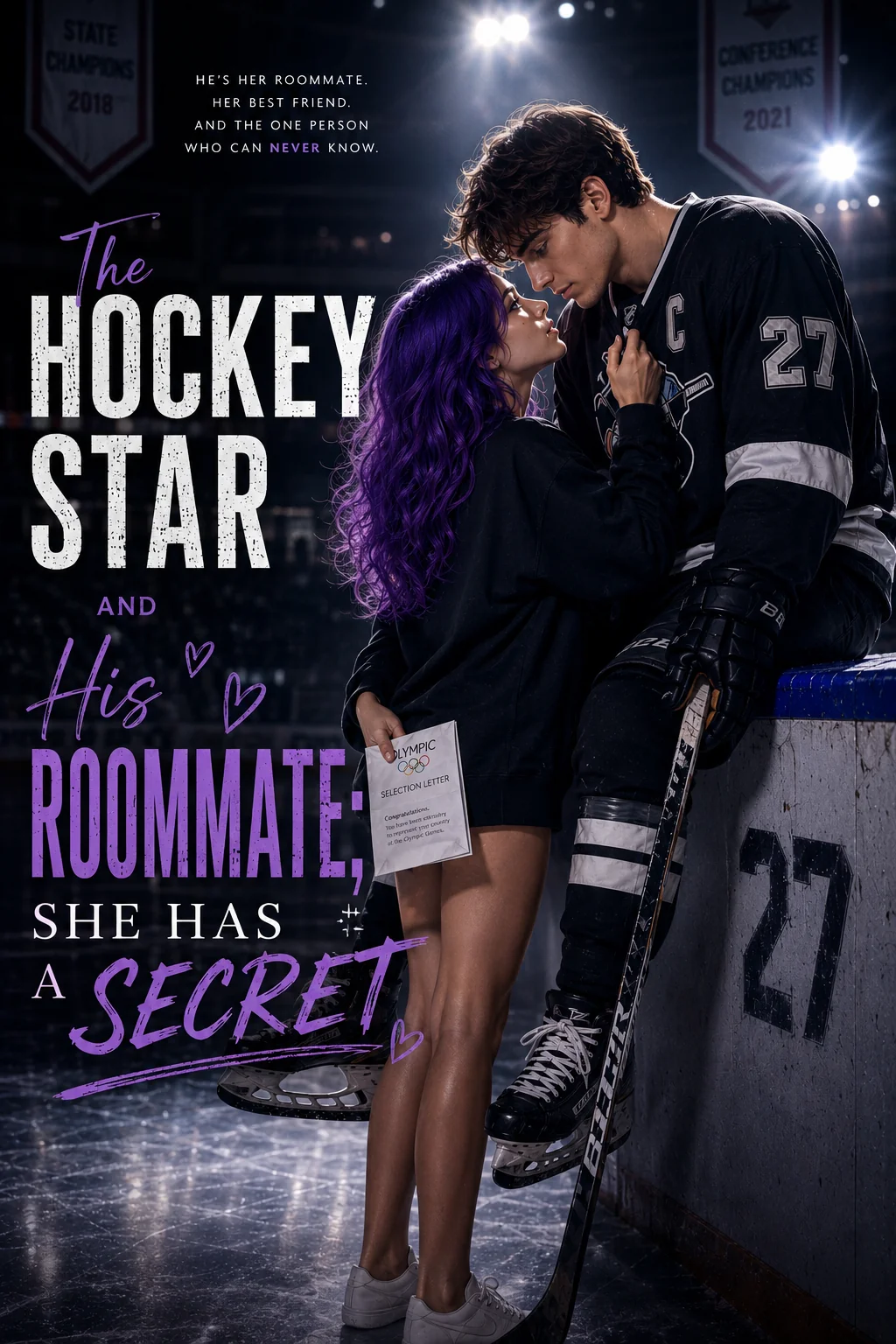The Hockey Star And His Roommate; She Has A Secret