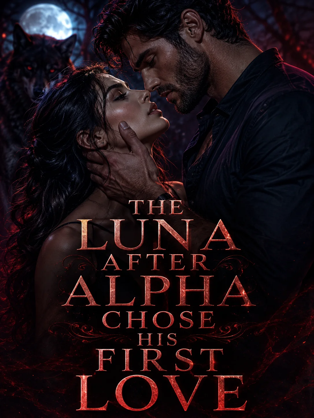 The Luna after Alpha chose his first Love Novel Cover