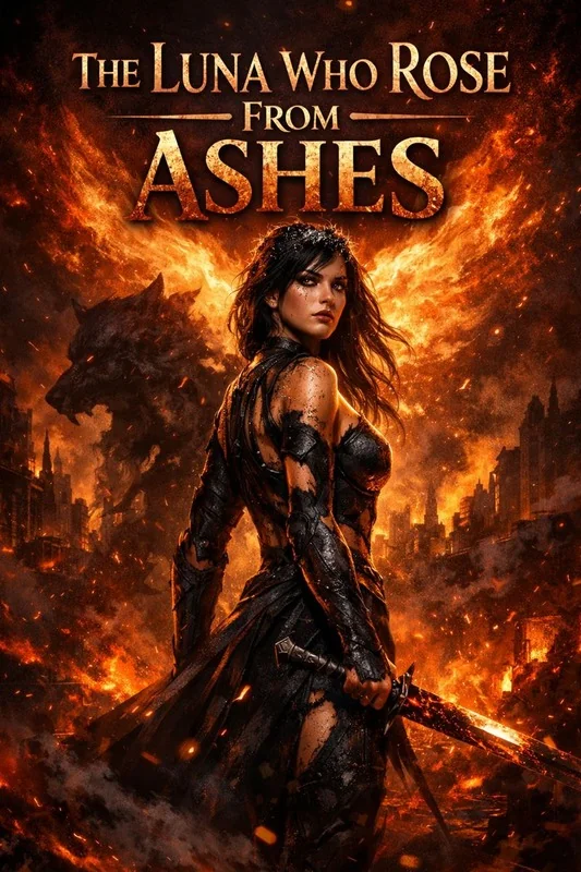 The Luna Who Rose From Ashes Novel Cover
