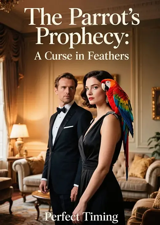 The Parrot's Prophecy: A Curse in Feathers Novel Cover