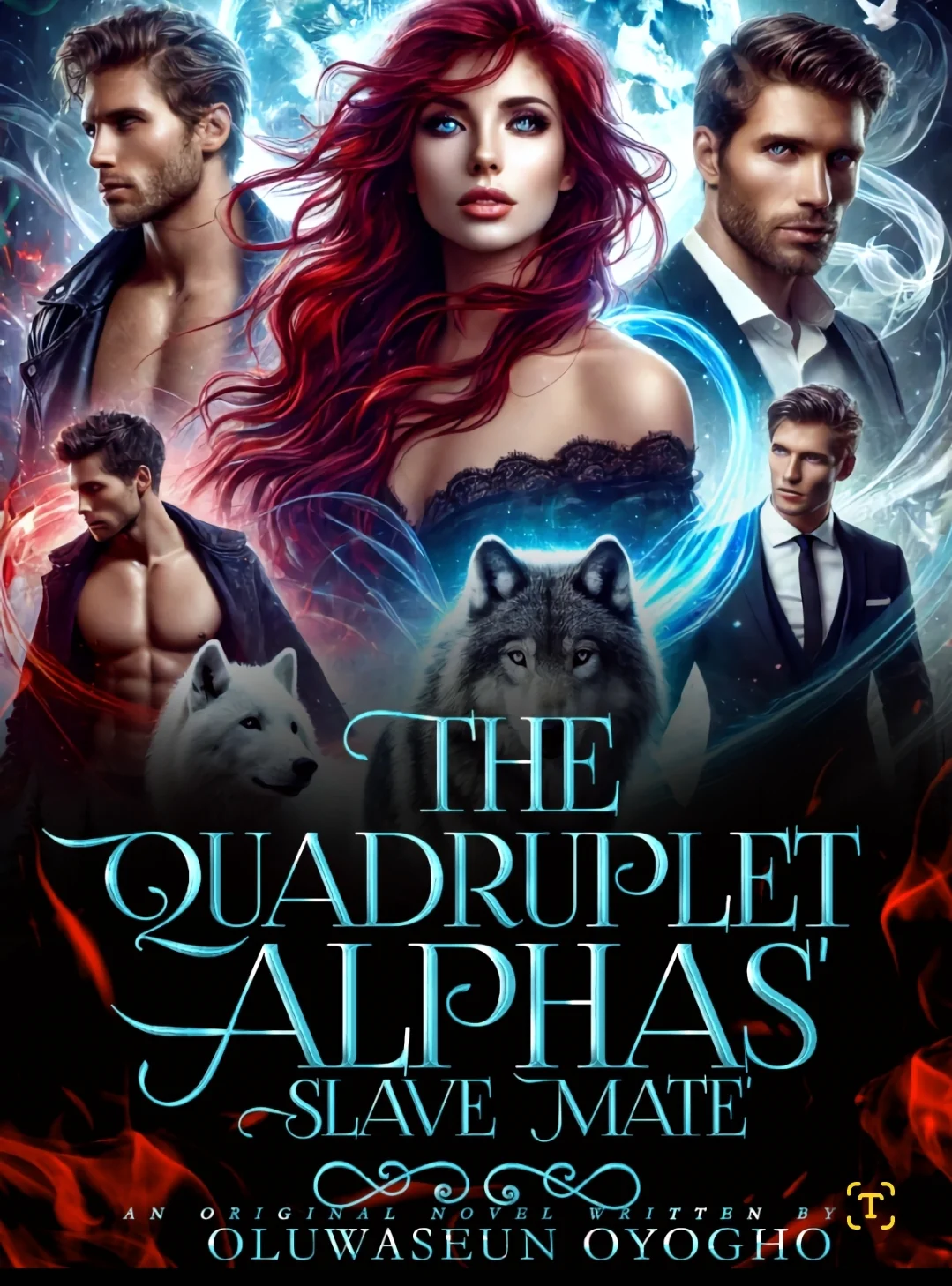 The Quadruplet Alphas' Slave Mate Novel Cover