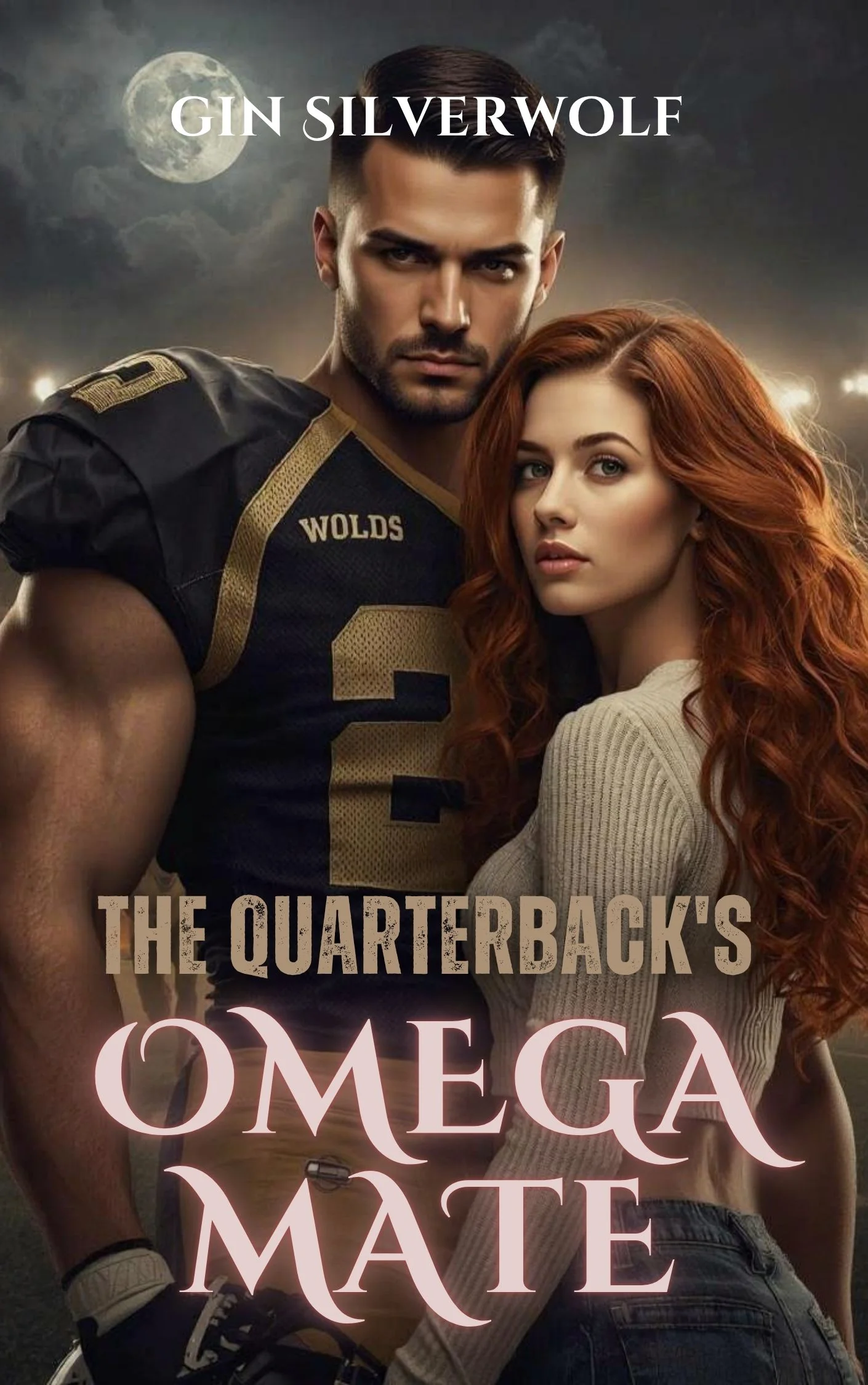 The Quarterback's omega mate Novel Cover