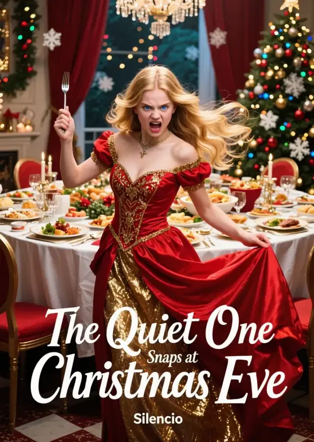 The Quiet One Snaps at Christmas Eve Novel Cover