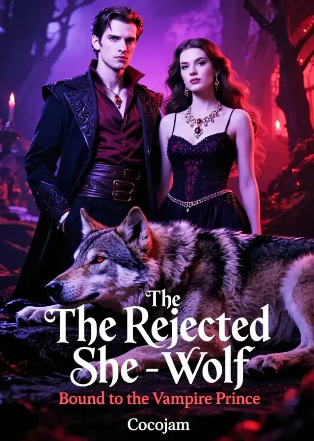 The Rejected She-Wolf, Bound to the Vampire Prince Novel Cover