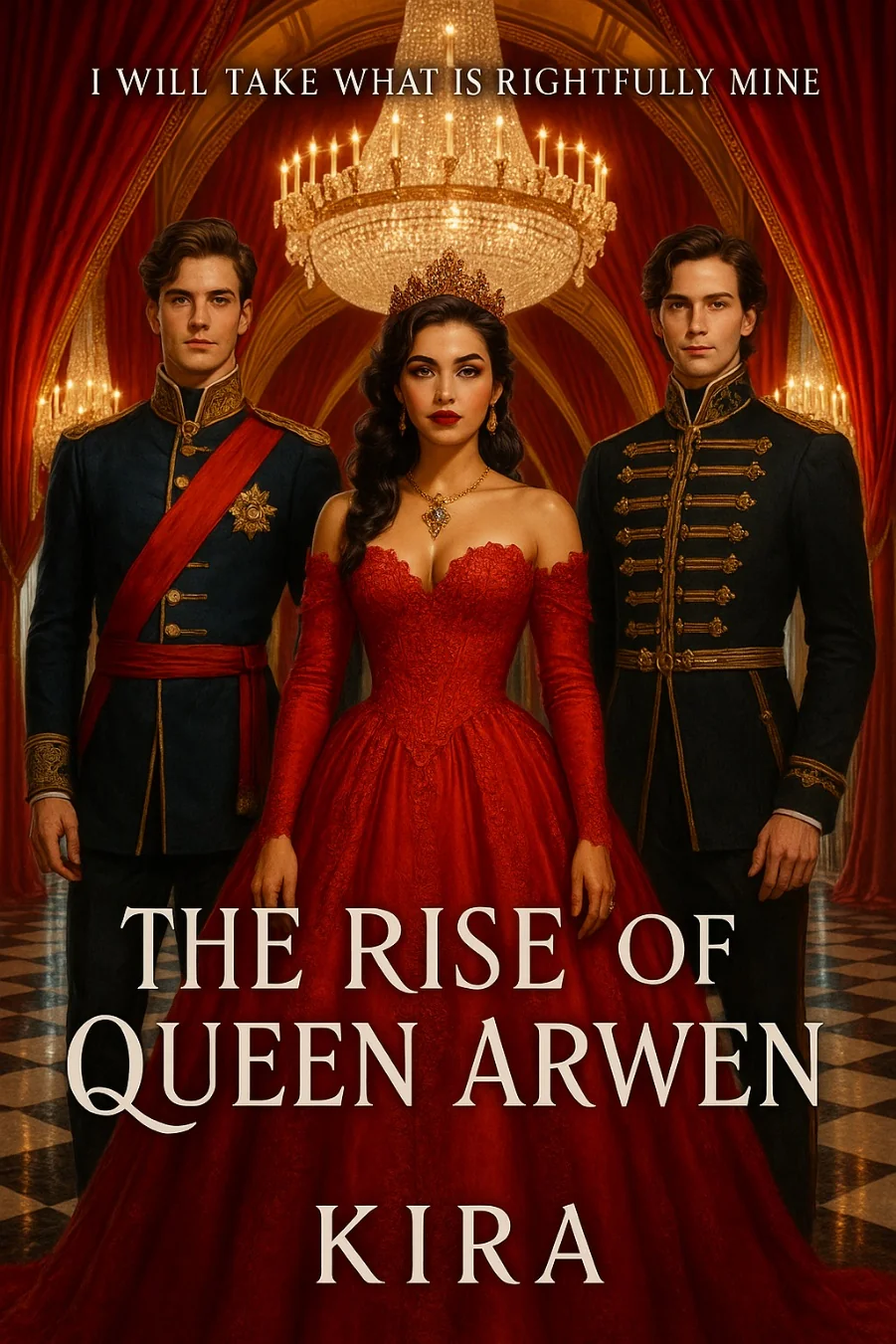 The Rise Of Queen Arwen  Novel Cover