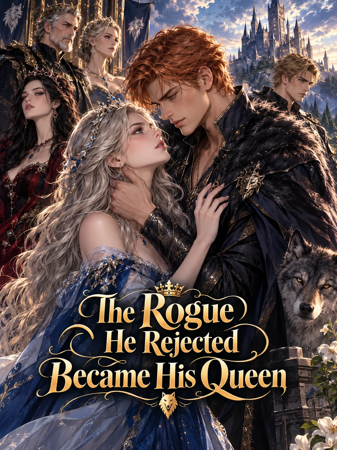 The Rogue He Rejected Became His Queen Novel Cover