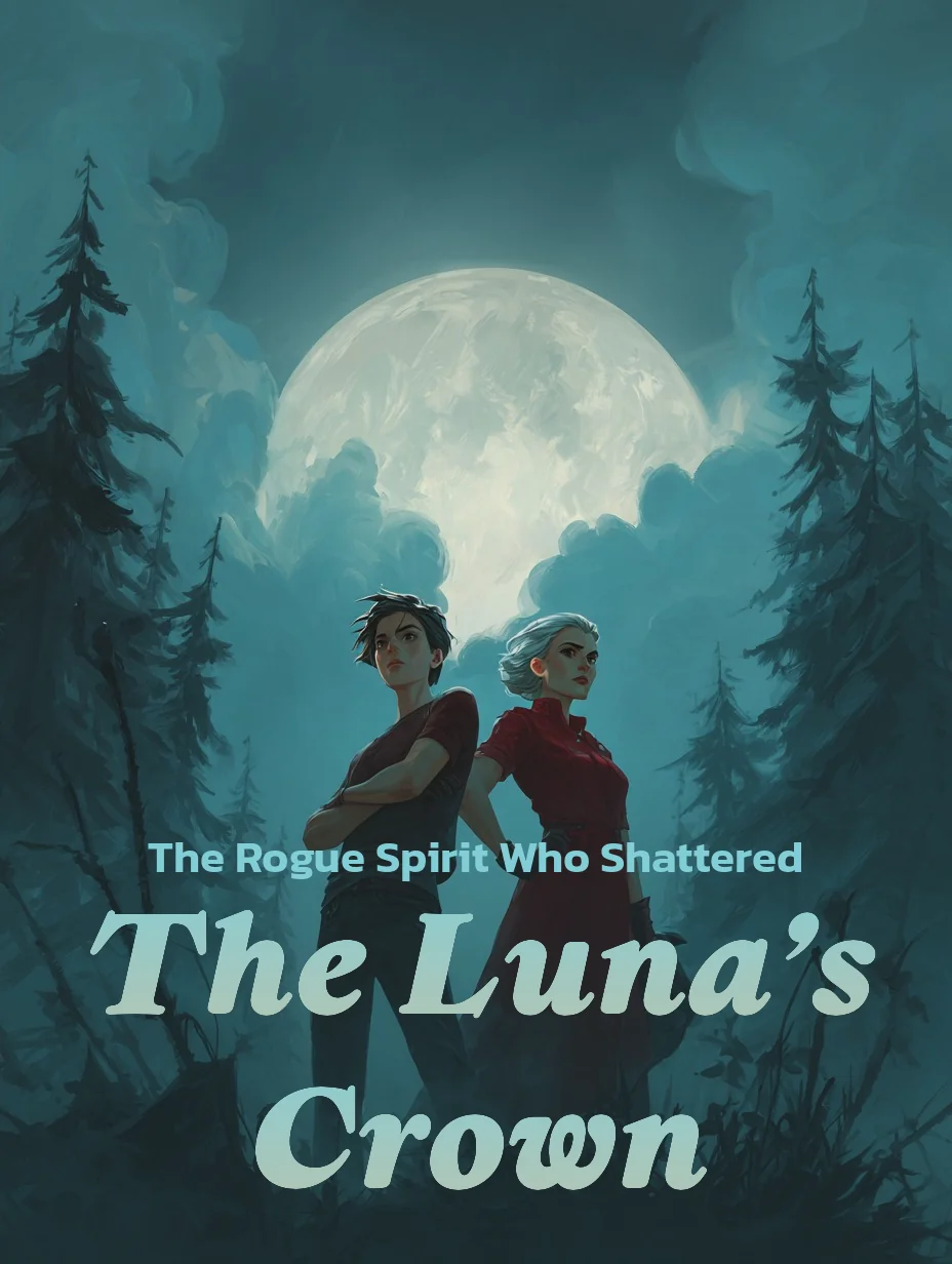 The Rogue Spirit Who Shattered the Luna’s Crown Novel Cover