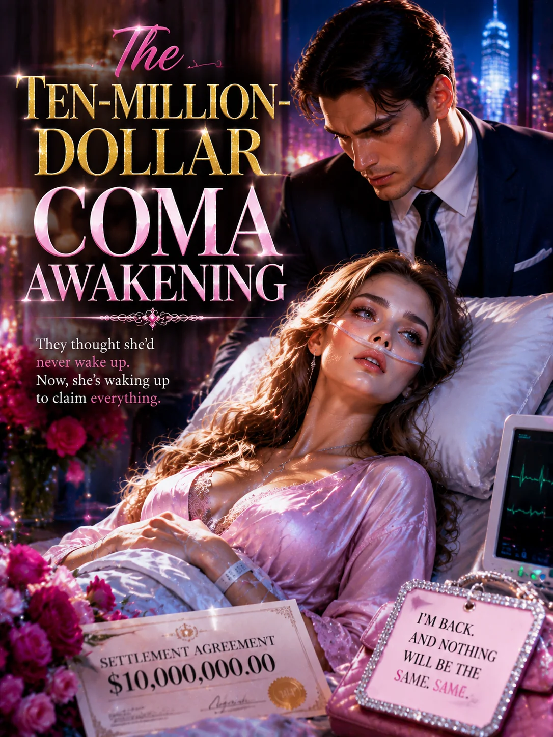 The Ten-Million-Dollar Coma Awakening Novel Cover