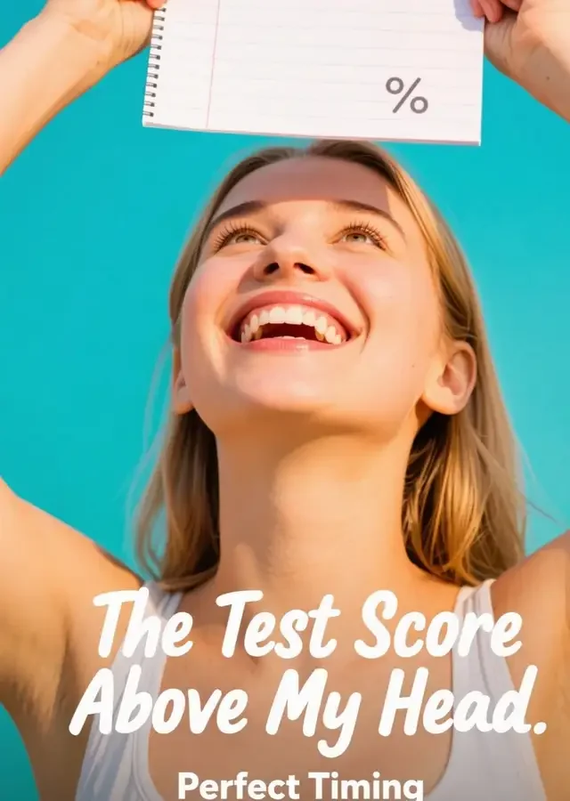 The Test Score Above My Head Novel Cover
