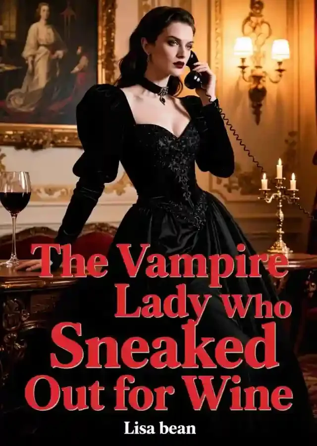 The Vampire Lady Who Sneaked Out for Wine Novel Cover