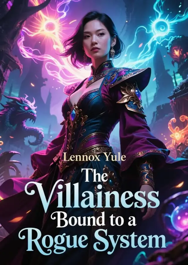 The Villainess Bound to a Rogue System Novel Cover