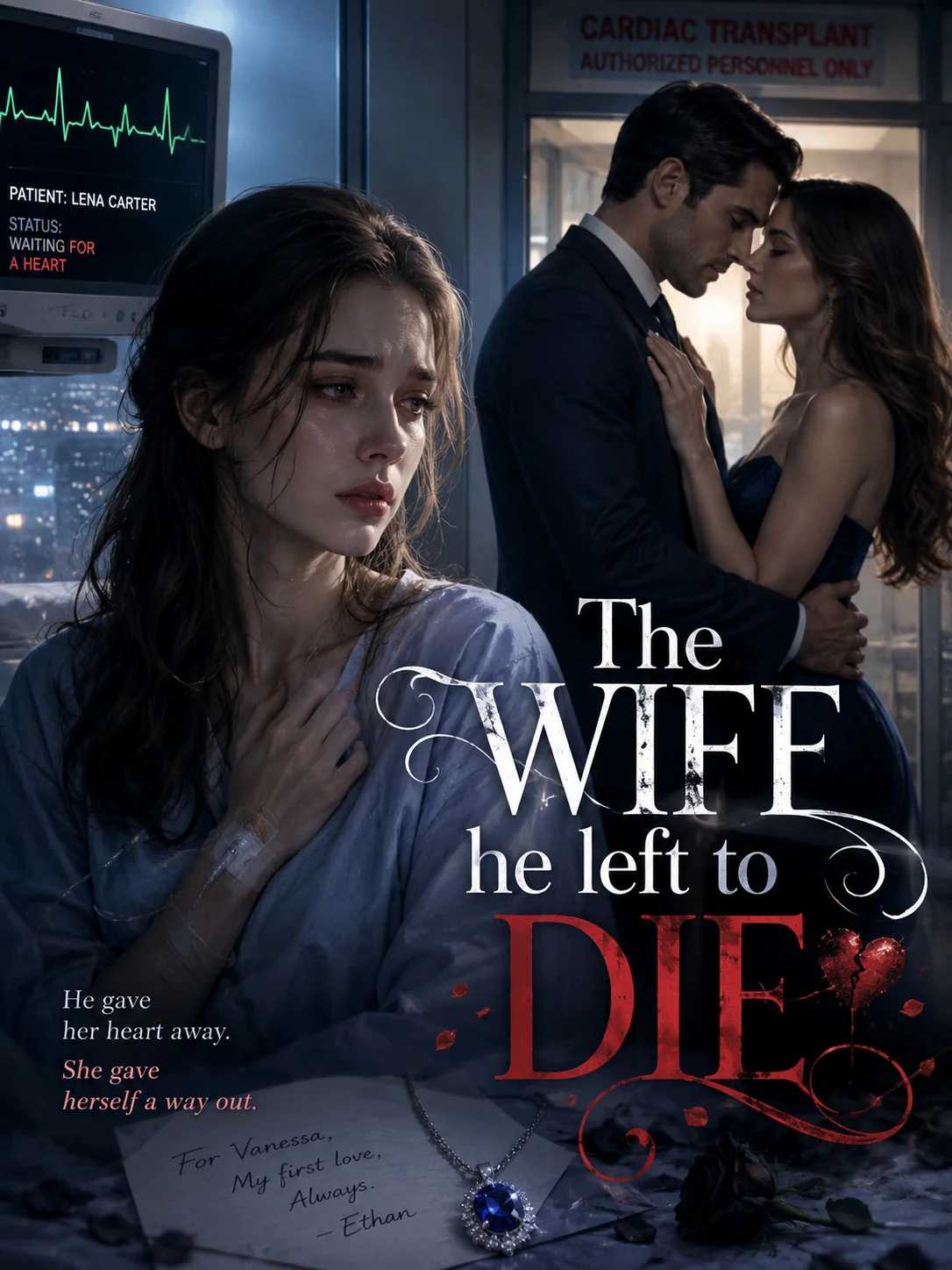 The wife he left to die Novel Cover