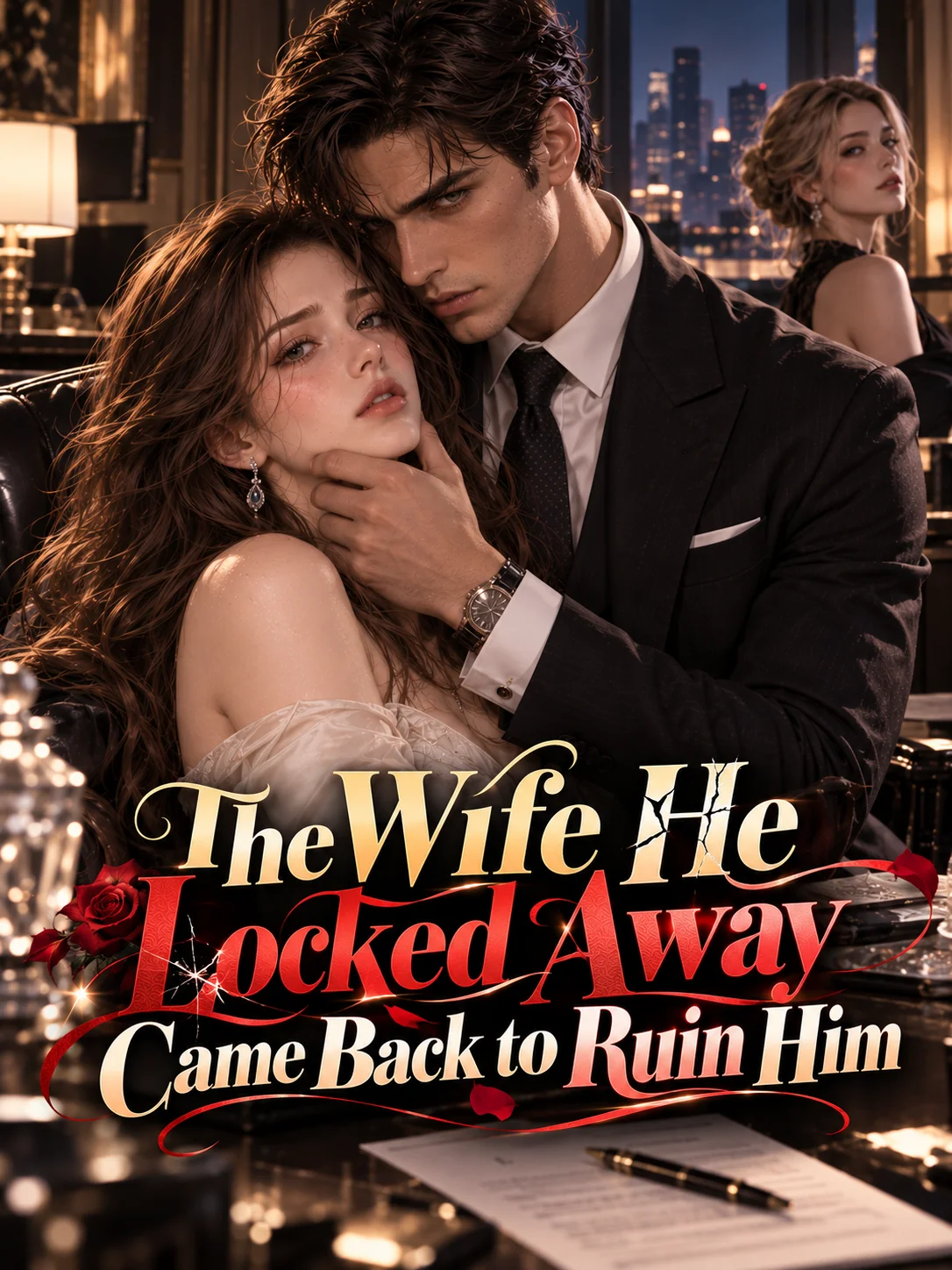 The Wife He Locked Away Came Back to Ruin Him Novel Cover