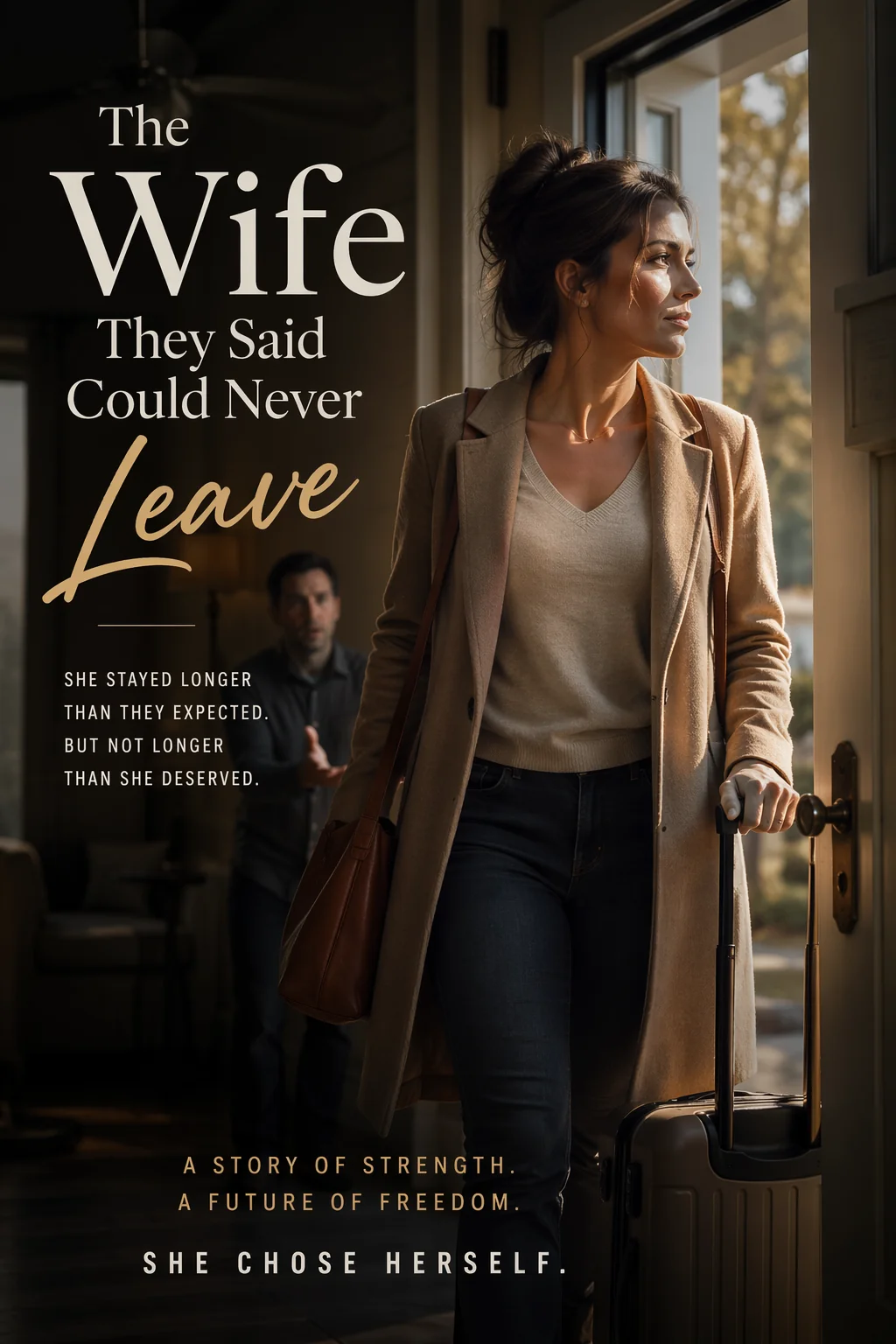 The Wife They Said Could Never Leave Novel Cover