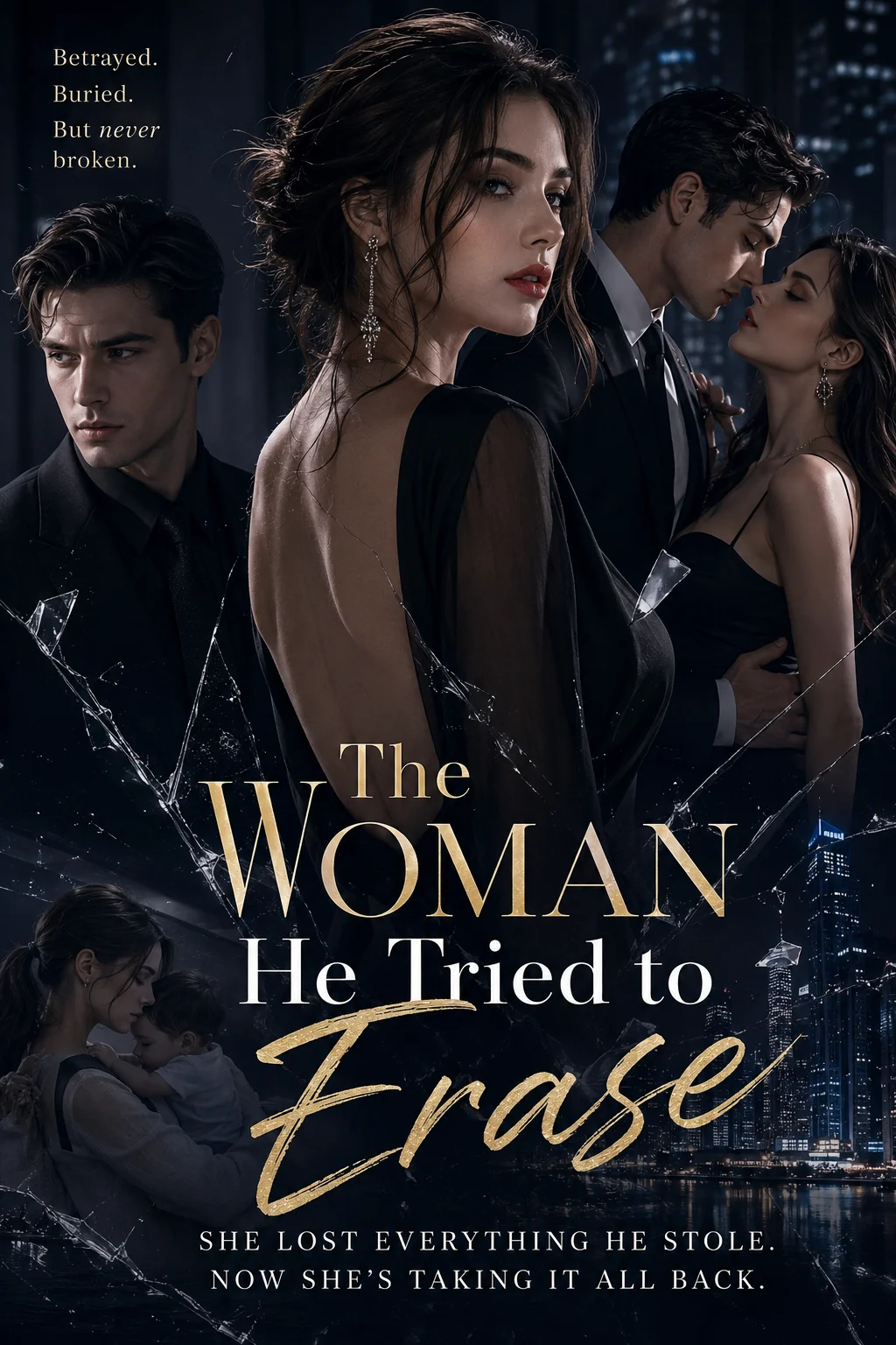 The Woman He Tried to Erase Novel Cover