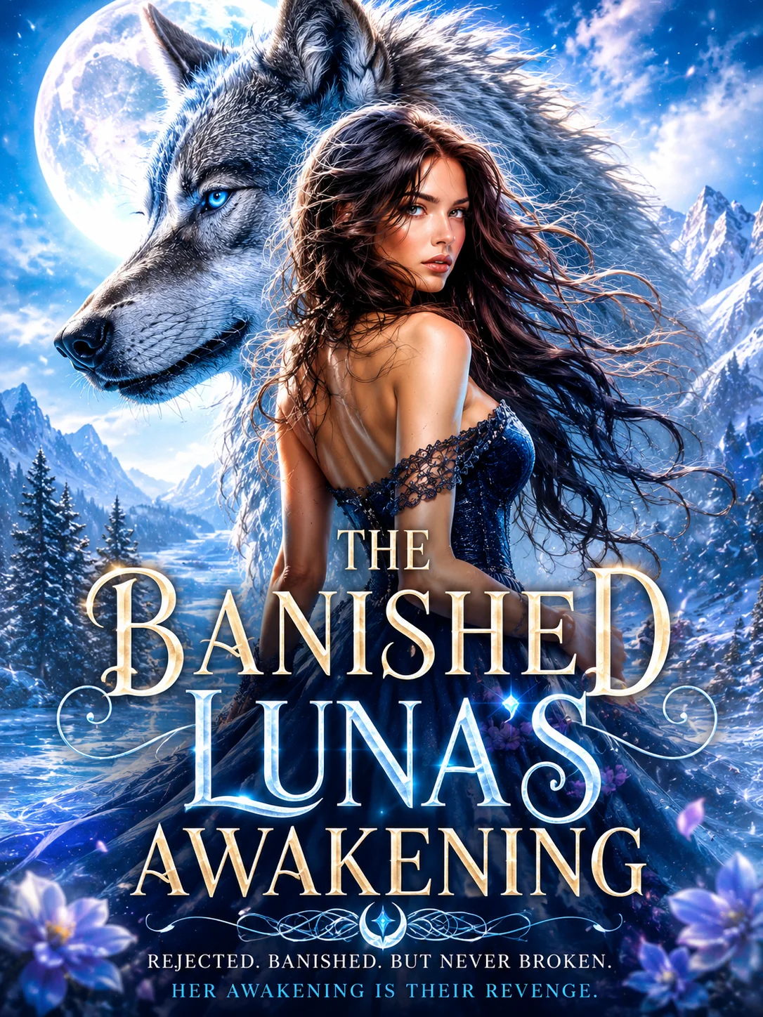 TheBanished Luna'sAwakening Novel Cover