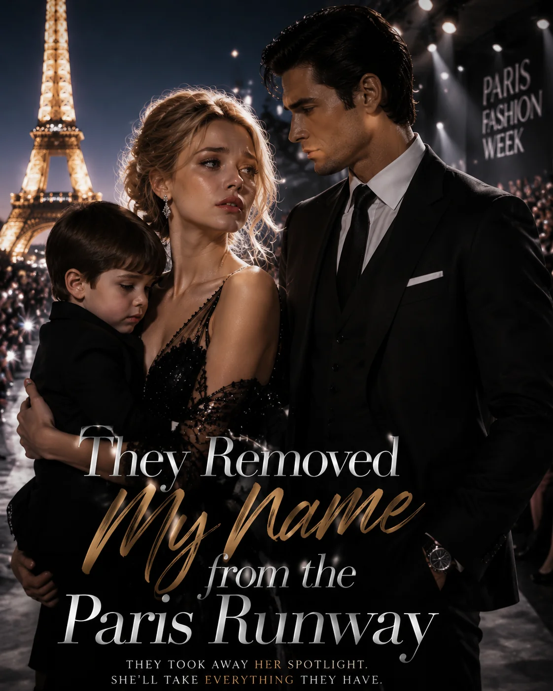 They Removed My Name from the Paris Runway Novel Cover