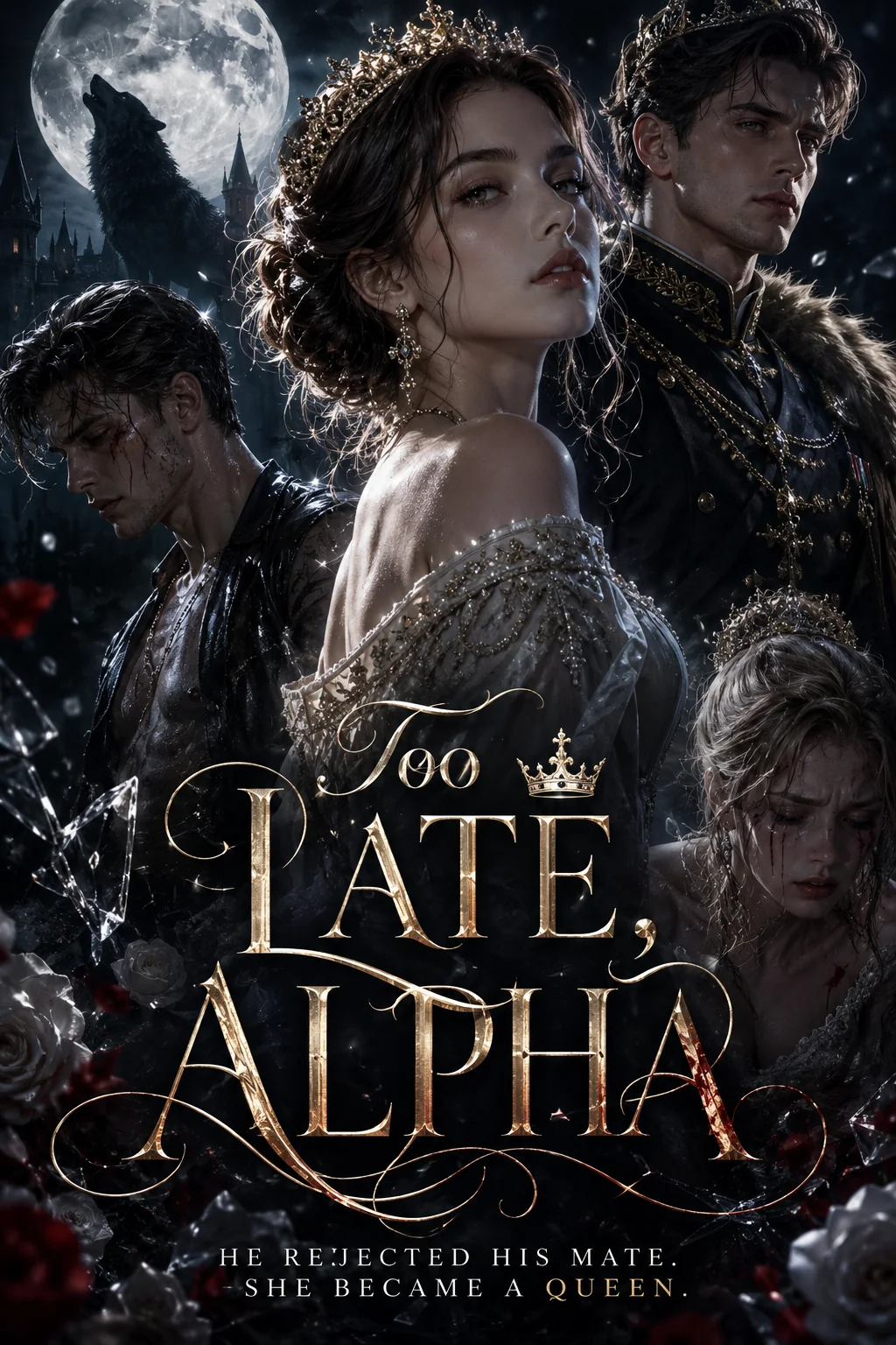 Too Late, Alpha Novel Cover