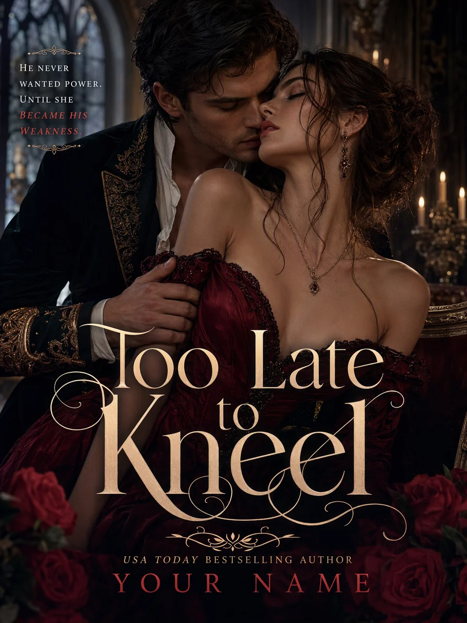 Too Late to Kneel Novel Cover