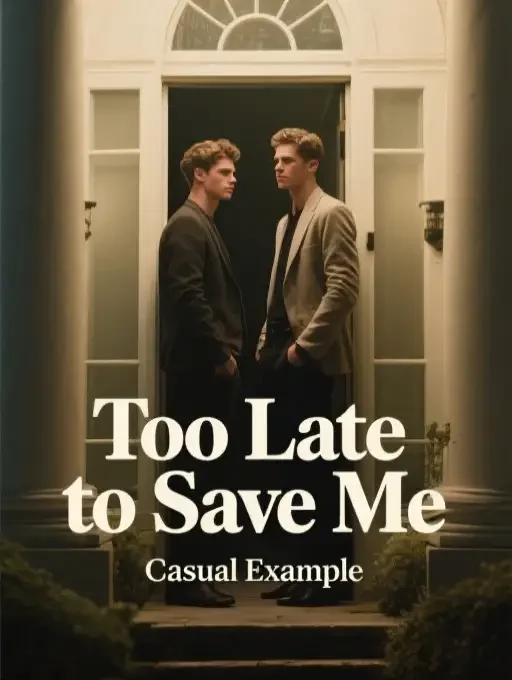 Too Late to Save Me Novel Cover