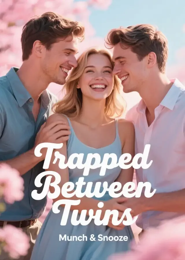 Trapped Between Twins Novel Cover