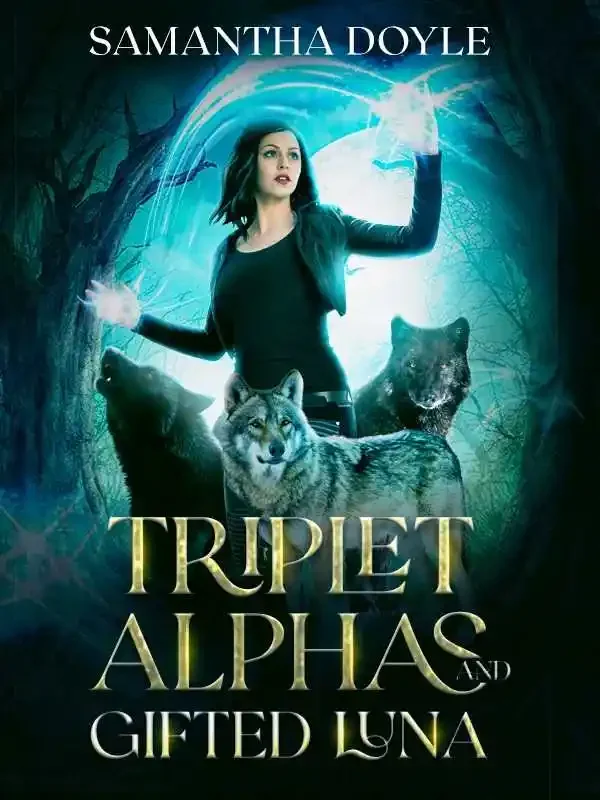 Triplet Alphas Gifted Luna Novel Cover