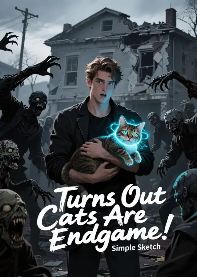 Turns Out Cats Are Endgame Novel Cover