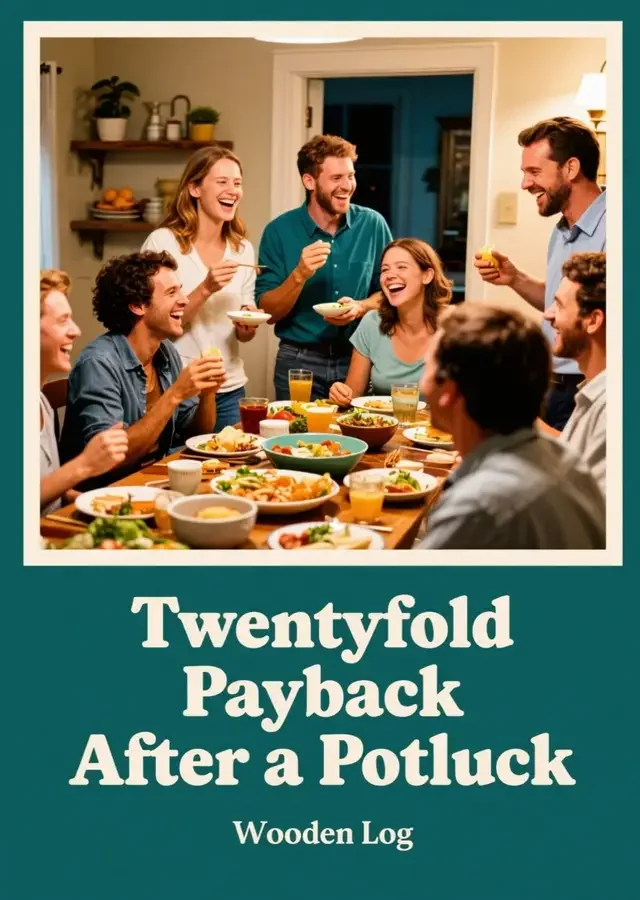 Twentyfold Payback After a Potluck Novel Cover