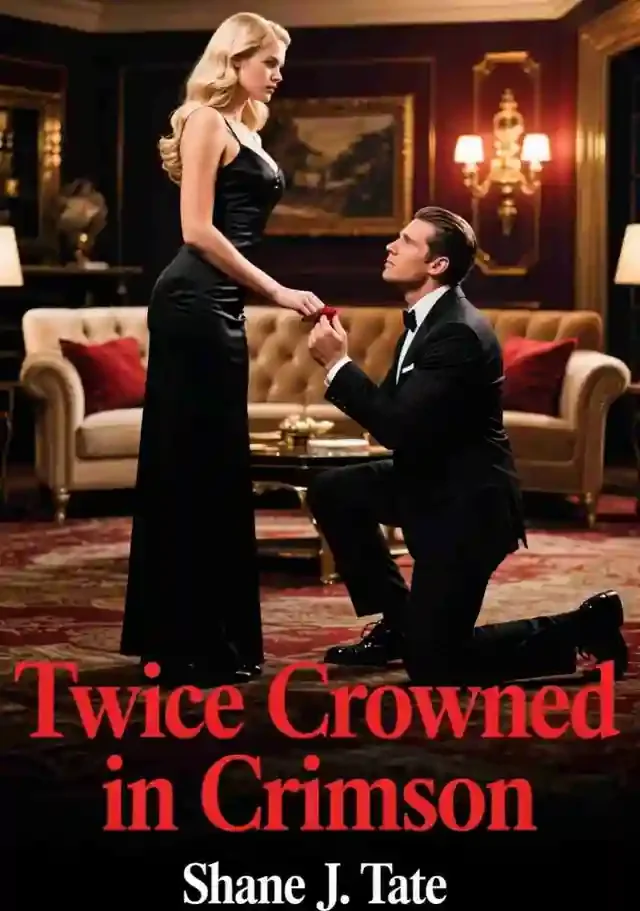Twice Crowned in Crimson Novel Cover
