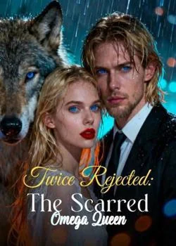 Twice Rejected: The Scarred Omega Queen Novel Cover