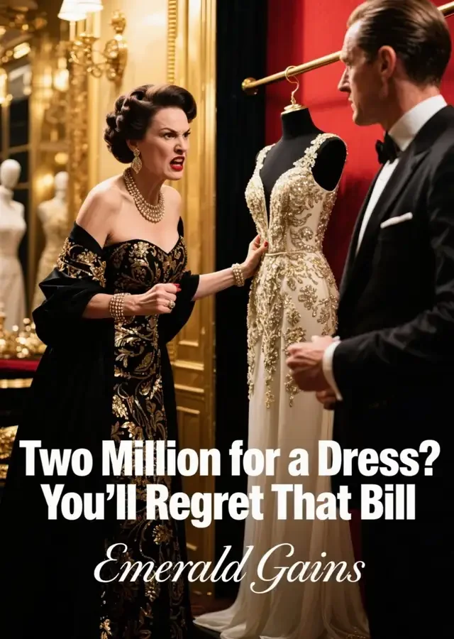 Two Million for a Dress? You'll Regret That Bill Novel Cover