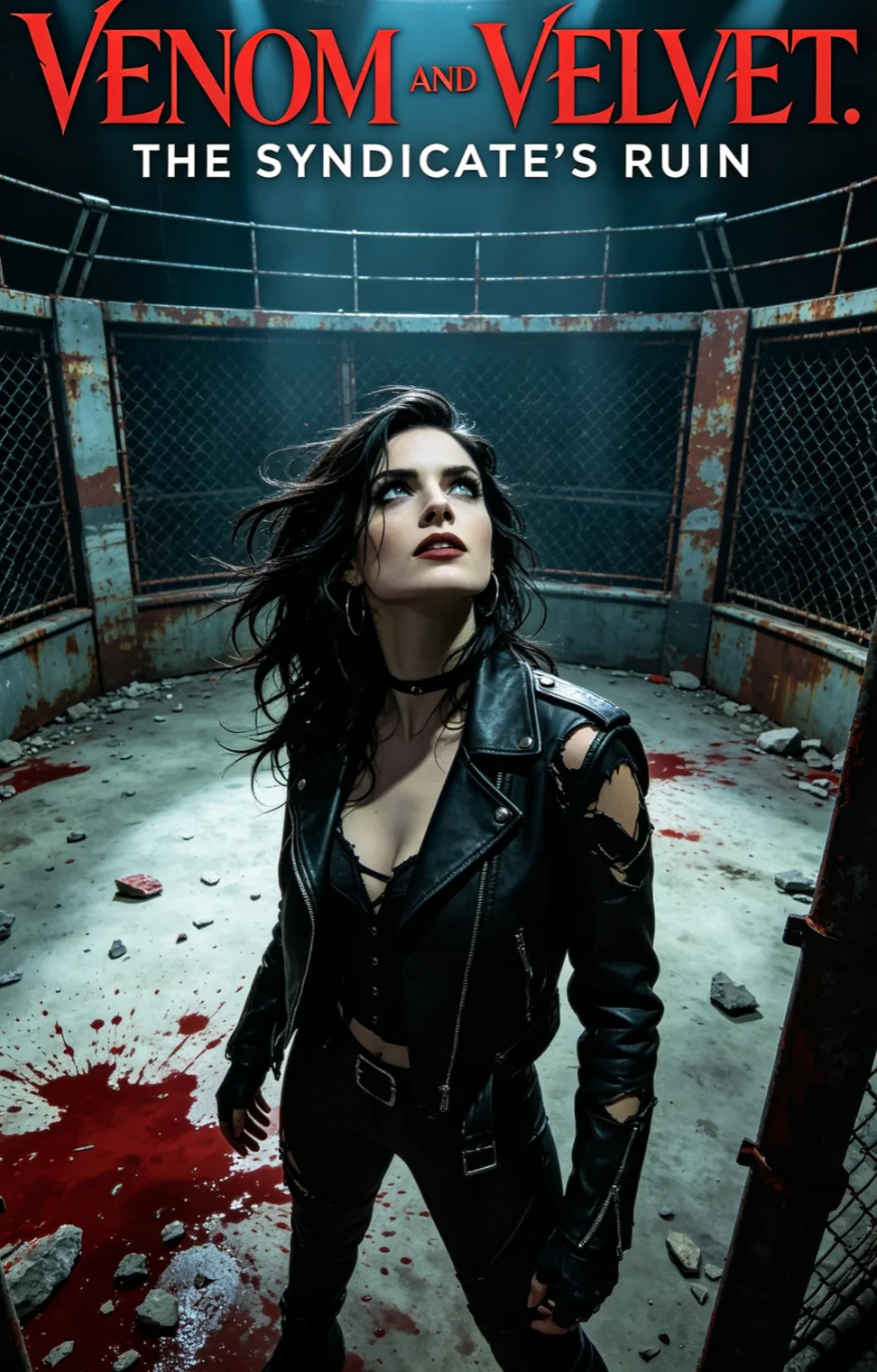 VENOM AND VELVET: THE SYNDICATE'S RUIN Novel Cover