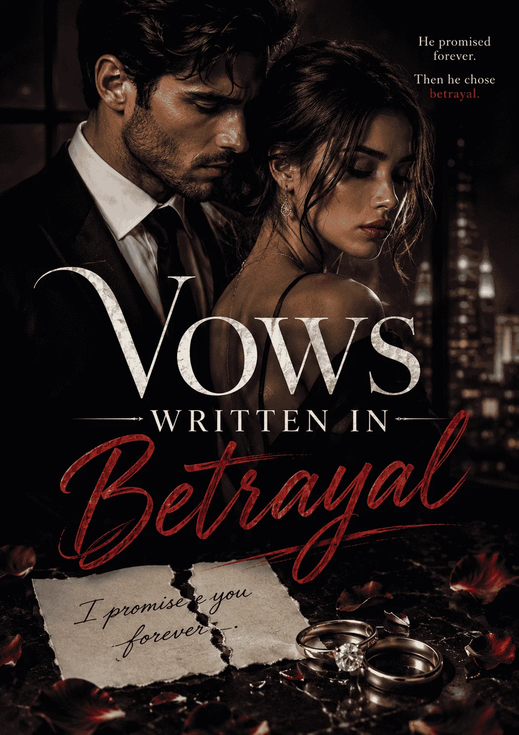 Vows Written In Betrayal  Novel Cover