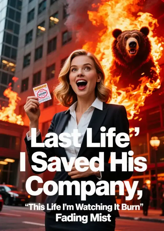 Last Life I Saved His Company, This Life I'm Watching It Burn Novel Cover