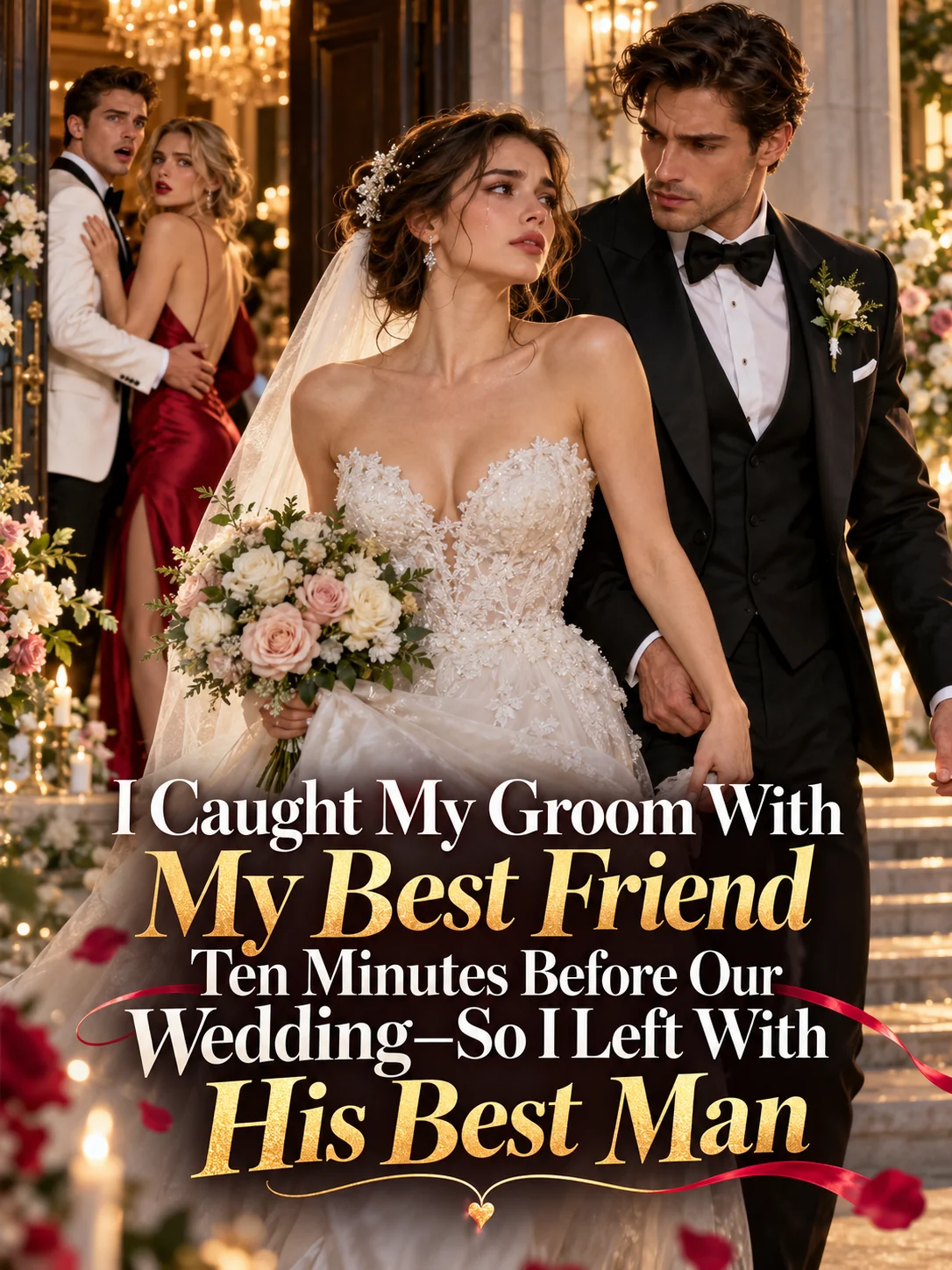 I Caught My Groom With My Best Friend Ten Minutes Before Our Wedding, So I Left With His Best Man Novel Cover