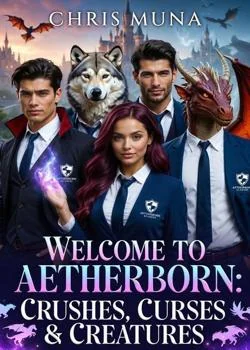 Welcome to Aetherborn: Crushes, Curses & Creatures Novel Cover