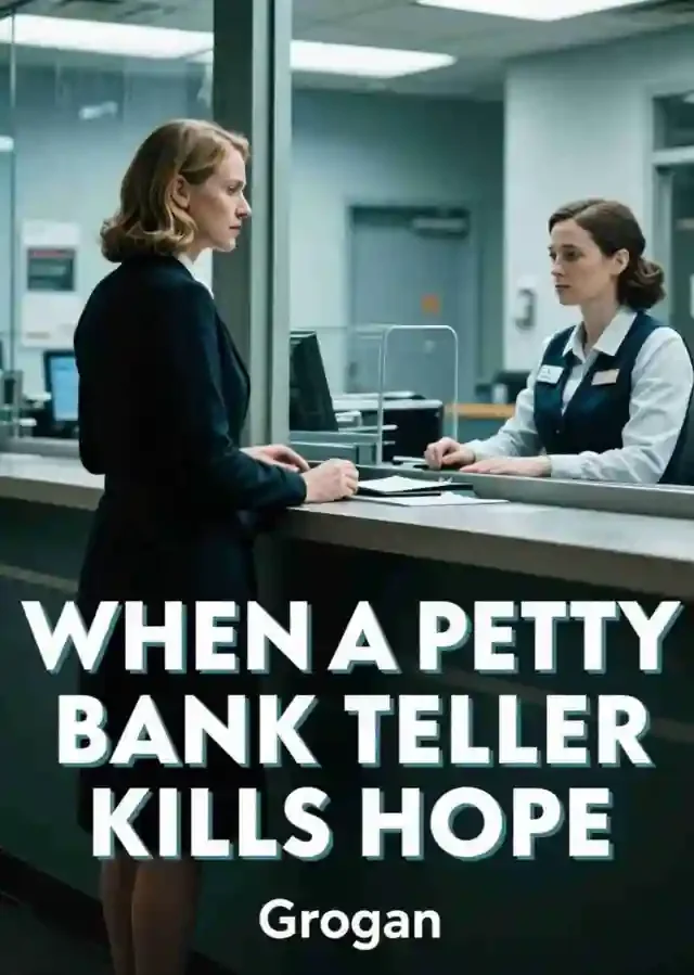 When A Petty Bank Teller Kills Hope Novel Cover