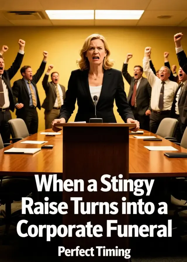 When a Stingy Raise Turns into a Corporate Funeral Novel Cover