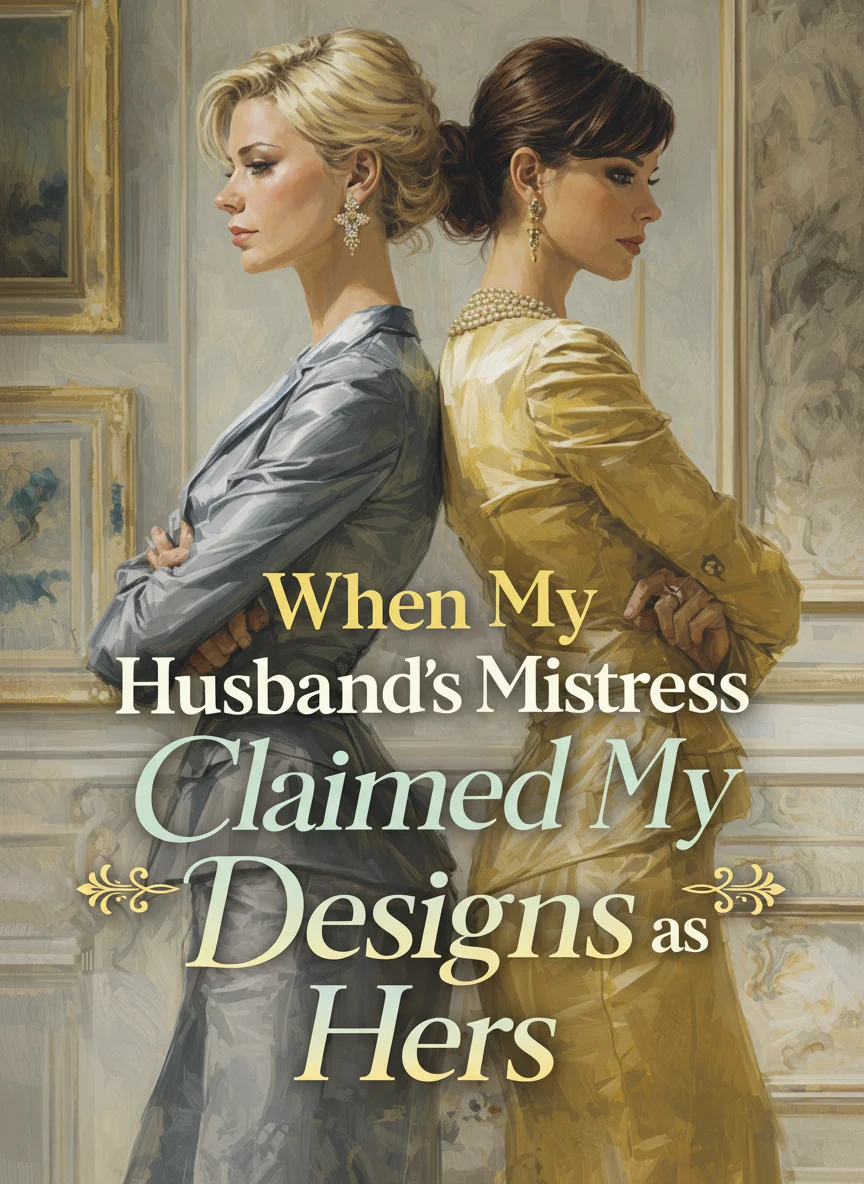 When My Husband’s Mistress Claimed My Designs as Hers Novel Cover