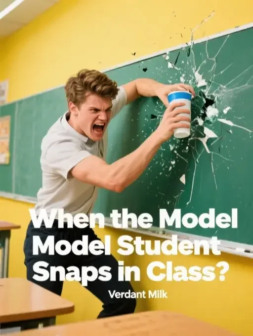 When the Model Student Snaps in Class Novel Cover