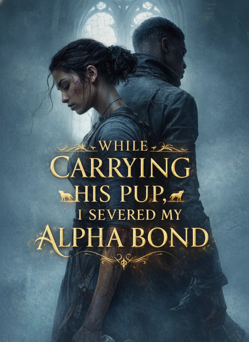 While Carrying His Pup, I Severed My Alpha Bond Novel Cover