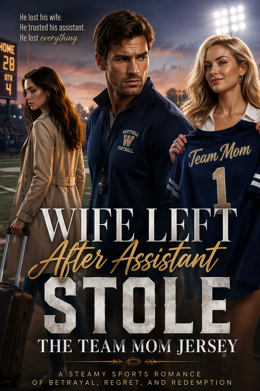 Wife Left After Assistant Stole The Team Mom Jersey Novel Cover